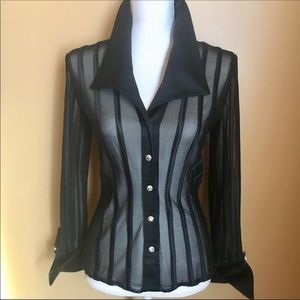 Jessica Simpson formal blouse